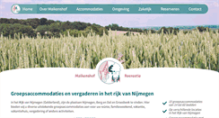 Desktop Screenshot of maikenshofrecreatie.nl